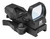 NCSTAR / VISM NcStar D4BQ Red Four Reticle Reflex  Black Anodized 1 x 0.95" x 1.34" 3 MOA Red Dot Multi Reticle QR Mount