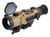 IRAY USA LLC InfiRay Outdoor HYL50W RICO Hybird Thermal Black/Flat Dark Earth 3x 50mm Multi- 1 BDC/1 DIY/7 Static Reticle 8x Zoom 384x288, 12 Microns, 90 Hz Resolution