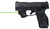 VIRIDIAN GREEN LASERS Viridian 9120099  E-Series Fits Taurus GX2 Green Laser Black Polymer Trigger Guard Mount