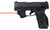 VIRIDIAN GREEN LASERS Viridian 9120100  E-Series Fits Taurus GX2 Red Laser Black Polymer Trigger Guard Mount