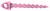 Targettack Llc  Targettack  Pink Polycarbonate Plastic 3" For Paper/Vinyl Targets 6 Pack