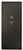 HORNADY MFG CO SnapSafe 75415 Vault Door  In-Swing Black 12 Gauge Steel 36.8" W x 81"H Access Code/Key Entry
