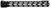 Rise Armament RA905135BLK RA-905 Handguard 13.50" 6061-T6 Aluminum Black Anodized with M-LOK & Picatinny Rail for AR-15