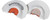 WOODHAVEN CUSTOM CALLS Woodhaven WH100 Copperhead  Diaphragm Call Triple Reed Attracts Turkeys White