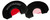WOODHAVEN CUSTOM CALLS Woodhaven WH303 Red Ninja Reverse Hammer Diaphragm Call Triple Reed Attracts Turkeys Black