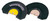 WOODHAVEN CUSTOM CALLS Woodhaven WH320 Talon  Diaphragm Call Triple Reed Turkey Hen Sounds Attracts Turkeys Black