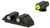 Night Fision GLK003007YGW Tritium Night Sights For Glock  Green Tritium Yellow Outline Front Sight- Green Tritium White Outline Rear Sight Glock 42/43/43X