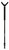 SWAGGER LLC Swagger SWAGSTICK61 Shooting Stick  Monopod, 24-61" Adjustment, Black