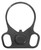 ERGO/FALCON INDUS INC Ergo 4970 Double Sling Plate  Steel Black for AR-15