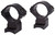 TALLEY MANUFACTURING INC Talley 94X734 Scope Mount/Ring Combo  Extended Black Anodized Aluminum 1" Tube Howa 1500/Howa Mini Medium Rings Short/Long Action 0 MOA