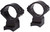 TALLEY MANUFACTURING INC Talley 94X719 Scope Mount/Ring Combo  Black Anodized Aluminum 1" Tube, Savage (8-40) Round Receiver w/Accutrigger, Medium Rings