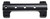 DNZ PRODUCTS LLC DNZ 10034 Game Reaper Scope Mount/Ring Combo Matte Black 1" Tube, Fits CVA Newer Black Powder & Rifle Barrels, High Rings
