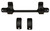 DNZ PRODUCTS LLC DNZ 42200 Game Reaper-Savage Scope Mount/Ring Combo Matte Black 1"