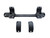 DNZ PRODUCTS LLC DNZ 11300 Game Reaper Scope Mount/Ring Combo Matte Black 1" Tube, Fits Howa 1500 Short Action Rifle, Medium Rings