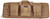 GPS BAG/GOUTDOORS(GSM) GPS Bags DRC36FDE Double Rifle Case 36" Flat Dark Earth 600D Polyester w/ 2 Padded Pistol Sleeves MOLLE Webbing & Lockable Zippers