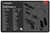 TEKMAT (GSM) TekMat TEKR17RUGERMAX9 Ruger Max 9 Cleaning Mat Black/White Rubber 11"x17" Ruger Max 9 Parts Diagram