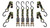 GSM OUTDOORS MUDDY MUD-SDRS8-4PK   1"X8' STD DUTY RATCHET STRAP