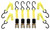 GSM OUTDOORS MUDDY MUD-SDHVRS10-4PK  1"X10'STD DUTY RATCHET