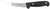 Templar Knife K6BBK362 Boning  6" Fixed Plain Damasteel Blade, 5" Black G10 Handle
