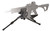 AOB/AMERICAN OUTDOOR BRND Caldwell 821400 Precision Turret Shooting Rest Black Aluminum 22.40" L x 5.50" W