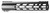 TACFIRE INC TacFire  A.C.E. M-Lok Handguard 10" Black Hardcoat Anodized Aluminum for AR-15