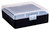 BERRYS MANUFACTURING INC Berry's 15382 Ammo Box  38Special/357Mag Clear/Black Plastic 100rd