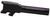 True Precision Inc TPG43BXBL Glock  9mm Luger 3.40" Fluted Black Nitride Stainless Steel, Fits Glock 43/43X
