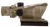 TRIJICON INC Trijicon 100310 ACOG  Flat Dark Earth 4x32mm Illuminated Red Chevron .223/5.56 BDC Reticle