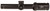 TRIJICON INC Trijicon 2900021 Credo HX  Satin Black 1-6x24mm 30mm Tube LED Illuminated Red MOA Segmented Circle Reticle