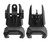 TACFIRE INC TACFIRE IS012B FRT/RR PLN/LOWPRO POLY FLIPUP SGHT