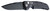 HOGUE COMBAT GRIPS INC Hogue 34110 EX-A01  4" Folding Drop Point Plain Black Cerakote 154CM SS Blade/Matte Black w/Fluted texture Aluminum Handle