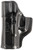 DeSantis Gunhide 127BAB6Z0 Inside Heat  IWB Black Leather Belt Clip Fits Glock 19/19 Gen 5/19X/23/32/45 Right Hand