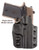 DeSantis Gunhide D94KB8WZ0 Cazzuto  OWB Black Kydex Paddle Fits Springfield Prodigy w/wo Red Dot Fits 4.25-5" Barrel Left Hand