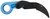 COLUMBIA RIVER KNIFE&TOOL CRKT 4041B Provoke  2.47" Folding Hawkbill Plain Black Stonewashed 4116 Stainless Steel Blade/Blue Metallic Grivory Handle