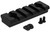 TACFIRE INC TacFire MAR105S M-LOK Accessory Picatinny Rail 2 3/8"  Black Anodized