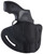 1791 Gunleather RVHX1SBLR RVHX-1  OWB Size 01 Stealth Black Leather Belt Slide, J-Frame, Right Hand