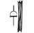 MOJO/HUNT WISE Mojo Outdoors HW9006 Dove Tree  Species Black Metal w/Carry Bag