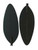 MOJO/HUNT WISE Mojo Outdoors HW2424 Magnetic Wings  Black Compatible w/ Mojo Teal/Mojo Woody 1 Set