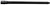Stern Defense 00645ACPBARREL161INCHD   45 ACP 16.10" Black Melonite 4150 Chrome Molly Steel Barrel