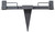 BIRCHWOOD CASEY (GSM) Birchwood Casey 2390MTS Metal Target Stand  With Spike, Holds 24" Targets