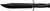 COLD STEEL (GSM) Cold Steel CSFXLTHRNK Leatherneck  10.50" Fixed Bowie Plain Non-Reflective Black D2 Steel Blade/ 4.75" Black w/Curved Quillons Kray-Ex Handle