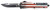 Templar Knife LWUS331 Gen II Wood US Flag Large 3.50" OTF Drop Point Plain Black Oxide Stonewashed 440C SS Blade, 5.25" Painted Wood Grain US Flag Aluminum Handle, Glass Breaker