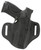 GALCO INTERNATIONAL Galco CM224B Combat Master  OWB Black Leather Belt Slide Compatible w/Ruger Security-9/Glock 17/Glock 22 Gen2-5 Belt 1.75" Wide Right Hand