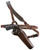 GALCO INTERNATIONAL Galco KK148H Kodiak Chest Holster Havana Brown Leather Sholder Strap,Torso Strap Fits Ruger Blackhawk 7.50" Fits Freedom Arms 83 7.50" Right Hand