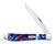 WR CASE & SONS CUTLERY CO CASE 11229 PATRIOTIC KIRINITE SLIMLINE TRAPPER