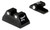 TRIJICON INC Trijicon 600268 Bright & Tough Night Sights  Green/Tritium White Outline Front Sight-Green/Tritium White Outline Rear Sight H&K USP Compact