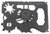 GSM OUTDOORS HME HMEWMT 20-In-1 Wallet Multi-Tool Black Metal Fixed