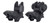 JE MACHINE TECH JE MACHINE TS-PS22B        FLIP UP F/R SIGHT  POLY