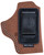 BIANCHI INTERNATIONAL Bianchi 10382 6C  IWB Size 02 Tan Leather Belt Clip Fits 3" Barrels/Ruger/Colt/Charter Arms Right Hand