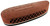 PACHMAYR GUN WORKS INC Pachmayr 00011 F325 Deluxe  Brown with White Line Small Rubber For Shotgun